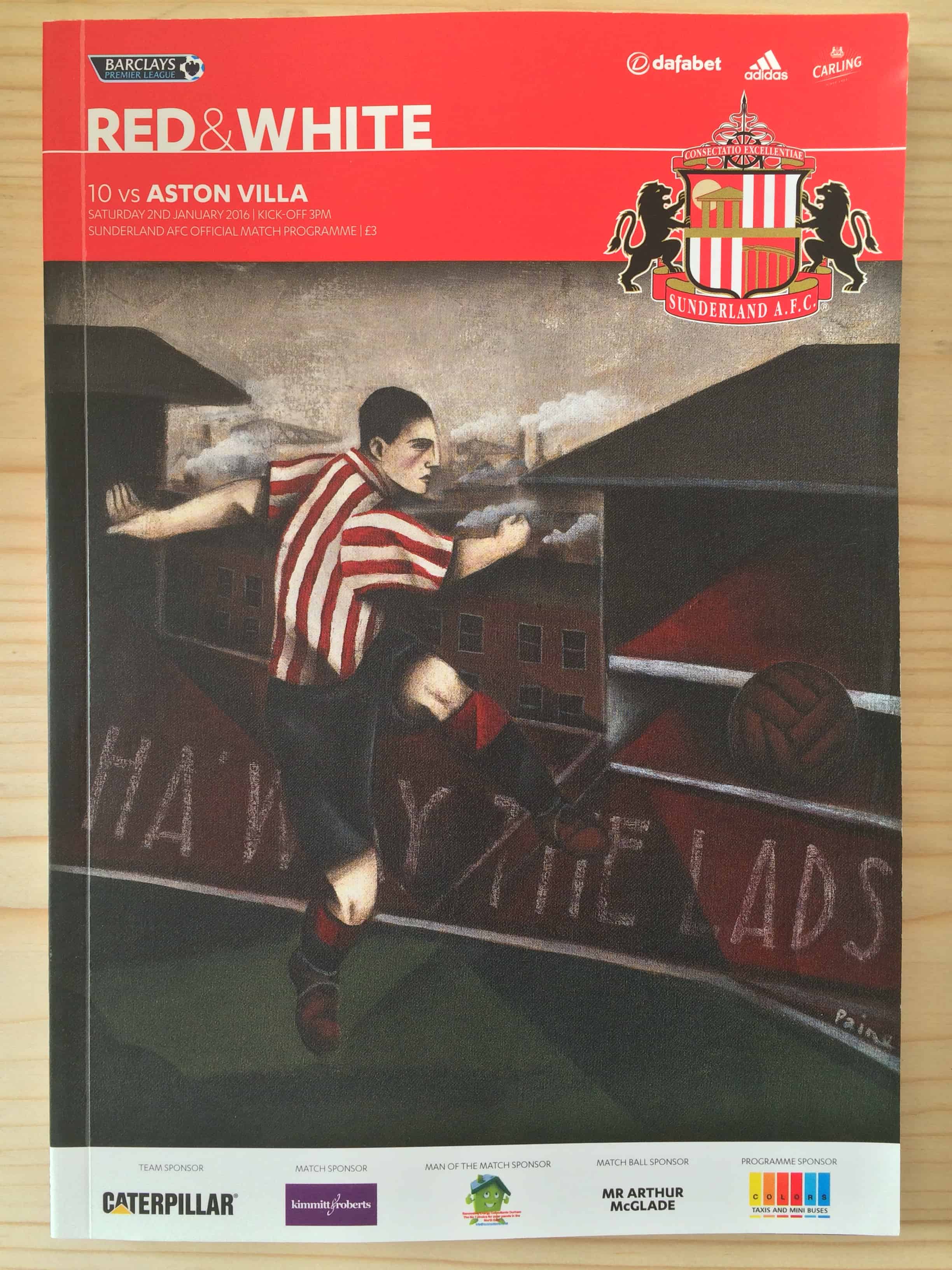 Sunderland FC v Aston Villa FC